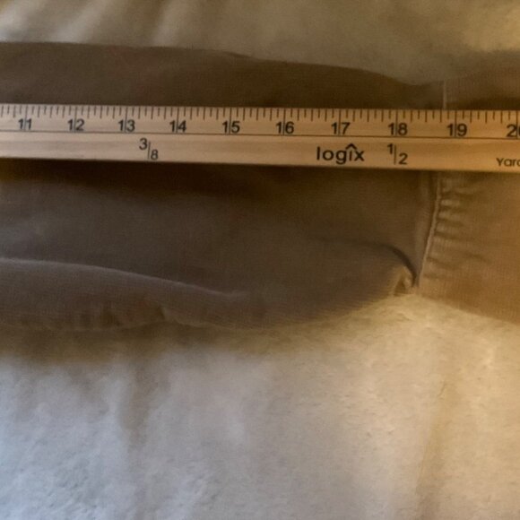 Vintage 90's Bill Blass Womens Medium Shacket Jacket Tan Beige Corduroy Y2K*Read - Picture 9 of 13